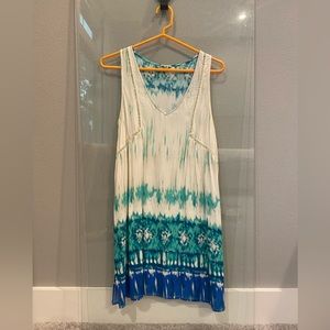 En Crème Tie Dye Dress